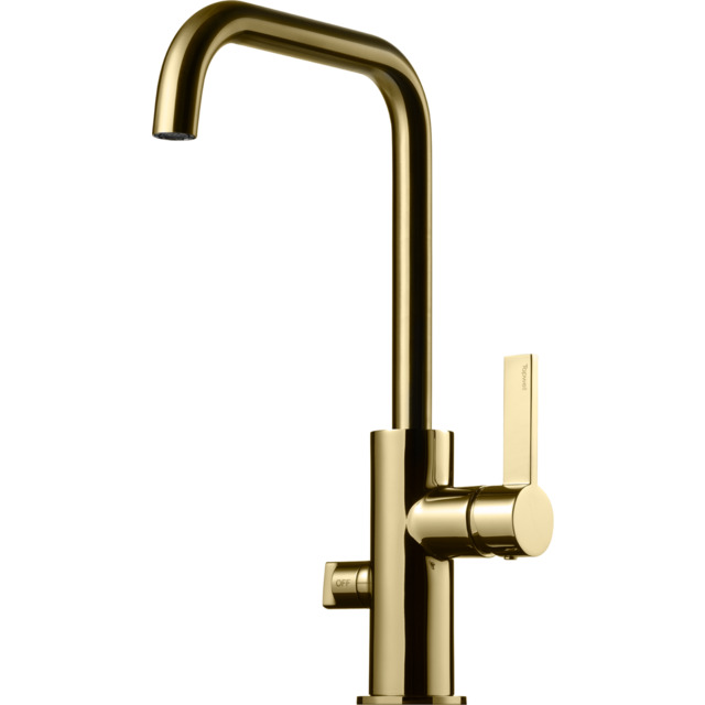 Produktbild föreställande artikeln KÖKSBLANDARE LÖPMUTTER 3/8T ARM984 HONEY GOLD från kategorin Köksblandare